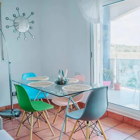 - Sleeps6 - Pool - Seaview - Petfriendly Apartman Les Cases d'Alcanar
